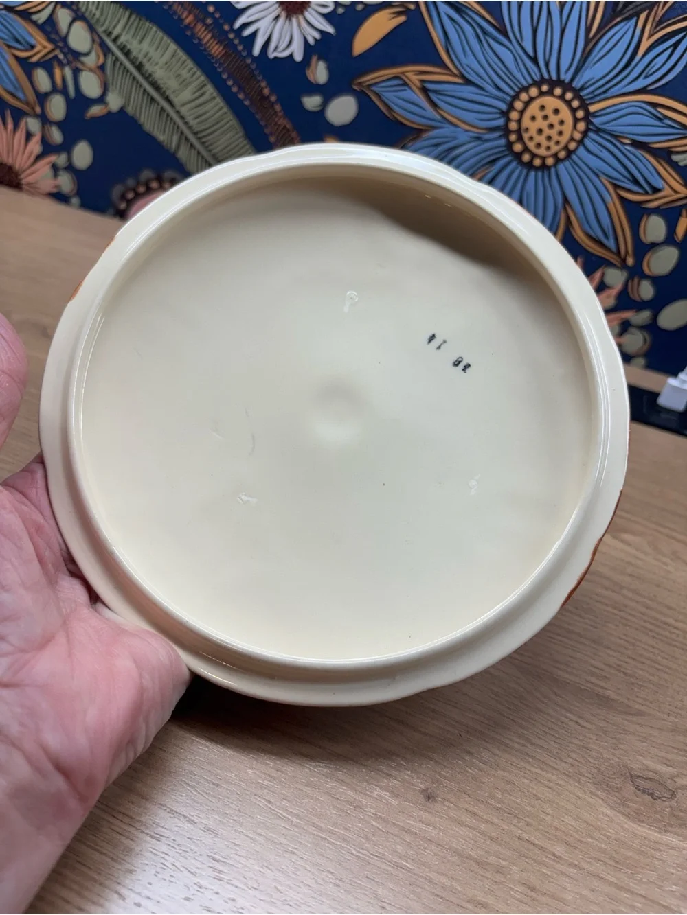 Vintage Franciscan Apple Covered Serving Dish